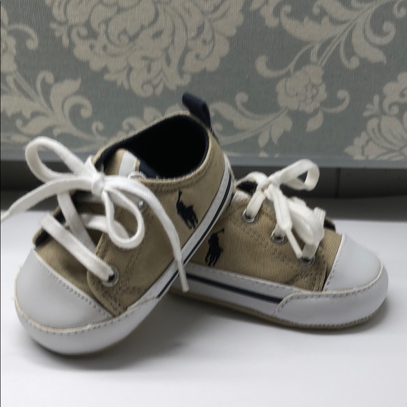 ralph lauren layette baby shoes